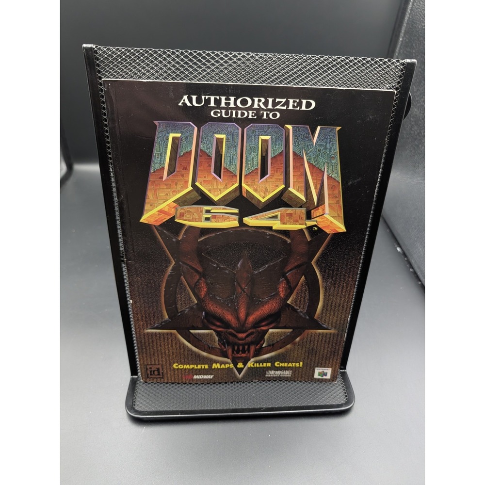 Authorized Guide To Doom 64 BradyGames Nintendo 64 Vintage Strategy Guide